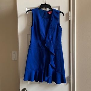 Betsey Johnson Ultra-blue Dress. Size 4. Like New.